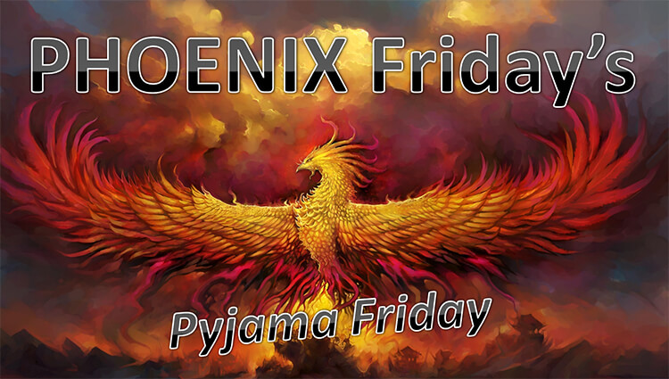 Phoenix Running Ltd, PHOENIX Fridays - Pyjama Friday 2024 - online entry by EventEntry