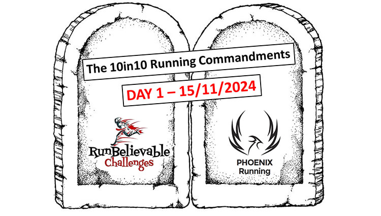 Phoenix Running Ltd, Ten Commandments - Day 1 - 2024 - online entry by EventEntry