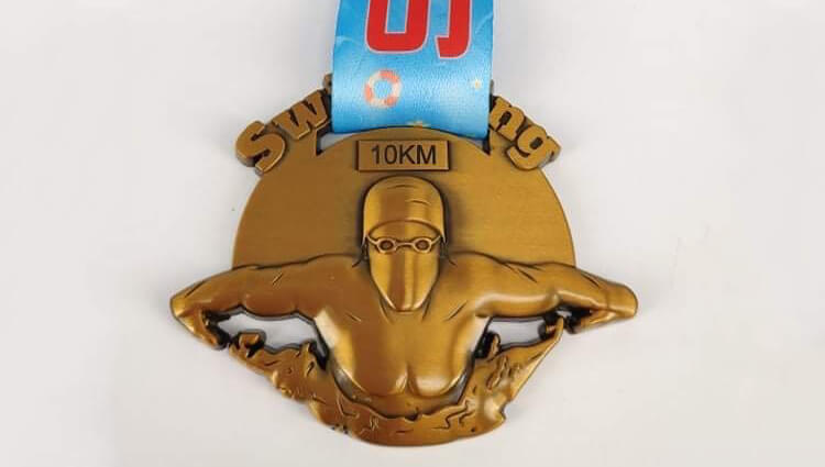 Virtual Challenge Medals, VCM - 10K Swim Challenge - online entry by EventEntry